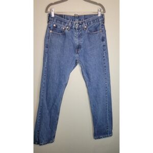 Levi's 505 Regular Fit Jeans W30 L32 Medium Wash‎ Straight Leg